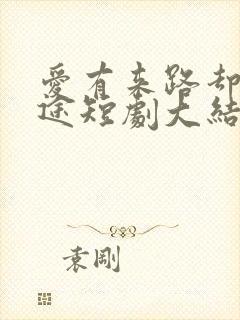 爱有来路却无归途短剧大结局
