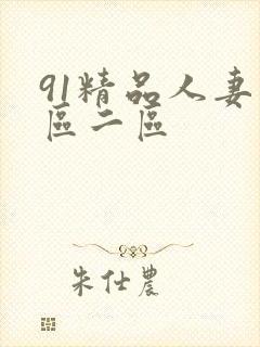 91精品人妻一区二区封面