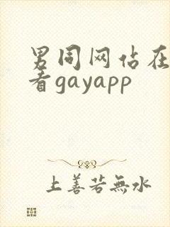 男同网站在线观看gayapp封面