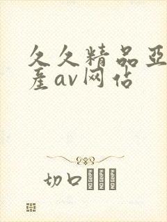 久久精品亚洲国产av网站