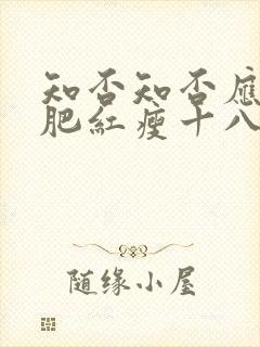 知否知否应是绿肥红瘦十八集