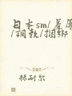 日本sm/羞辱/调教/捆绑第十二季封面