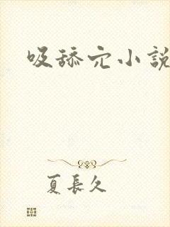吸舔穴小说