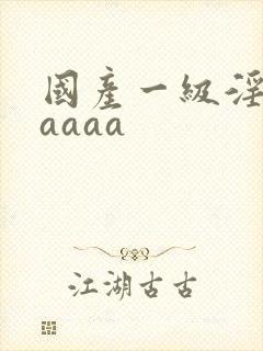 国产一级淫片aaaaa
