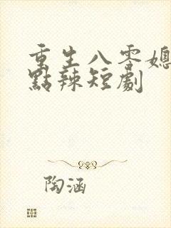 重生八零媳妇有点辣短剧封面