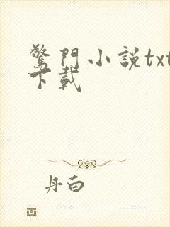 惊门小说txt下载
