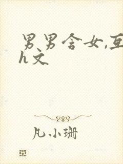 男男含女,互攻h文封面
