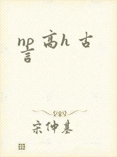 np 高h 古言