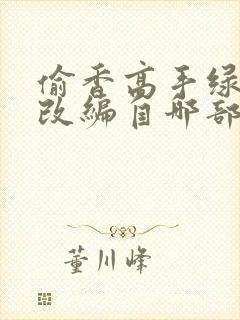 偷香高手绿帽版改编自哪部小说