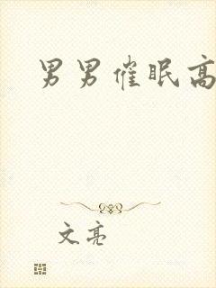 男男催眠高h文