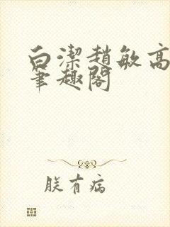 白洁赵敏高义 笔趣阁封面
