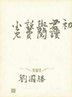 小说与君初相识免费阅读