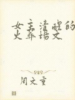 女主清醒的追妻火葬场文