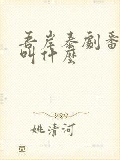 吾岸泰剧番外篇叫什么