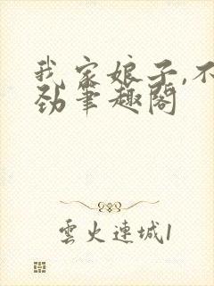我家娘子,不对劲笔趣阁