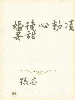 婚后心动凌总追妻甜