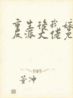 重生后我嫁给了反派大佬免费阅读