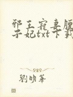 邪王宠妻腹黑世子妃txt下载