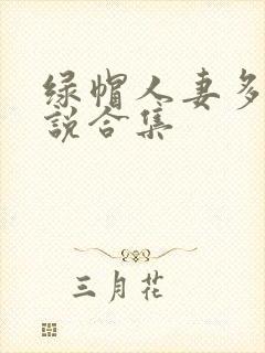 绿帽人妻多人小说合集