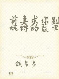 前妻求你别改嫁婉转的蓝笔趣阁