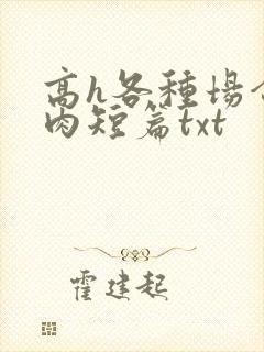 高h各种场合全肉短篇txt