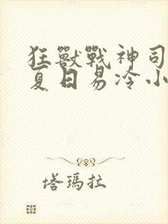 狂兽战神司空靖夏日易冷小说