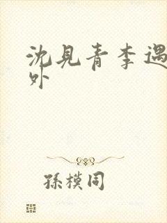 沈见青李遇泽番外