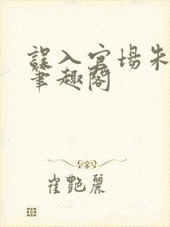 误入官场朱代东笔趣阁封面