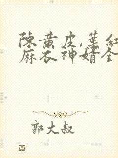 陈黄皮,叶红鱼麻衣神婿全文阅读免费