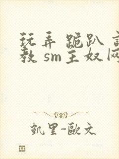 玩弄 跪趴 调教 sm主奴网站封面