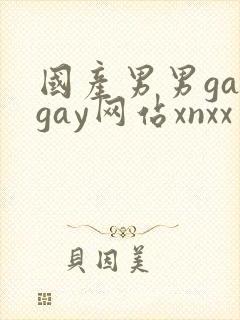国产男男gaygay网站xnxx