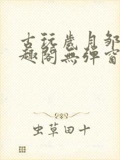 古玩岁月邹姨笔趣阁无弹窗