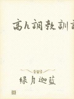 高h调教训诫文