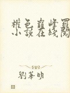 权色巅峰罗泽楷小说在线阅读封面