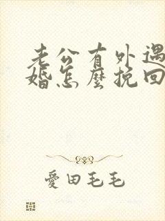 老公有外遇想离婚怎么挽回