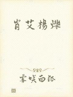 肖艾杨烁