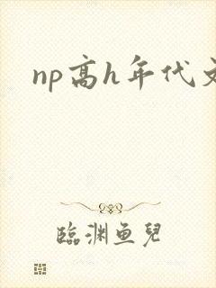 np高h年代文封面