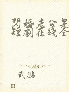 闪婚老公是总裁短剧在线全集