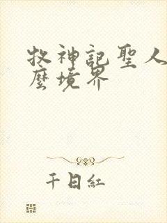 牧神记圣人是什么境界