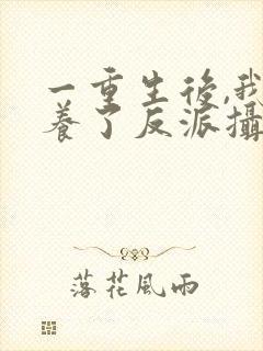 一重生后,我娇养了反派摄政王封面