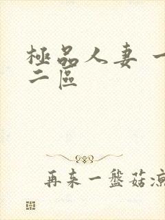 极品人妻 一区二区