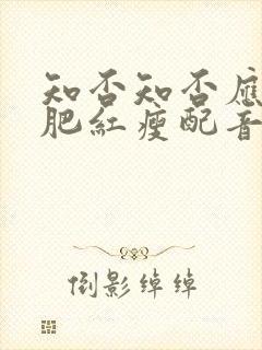 知否知否应是绿肥红瘦配音表