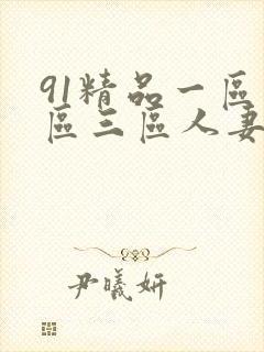 91精品一区二区三区人妻