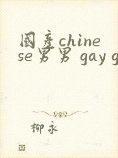 国产chinese男男 gay gay
