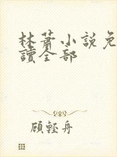林萧小说免费阅读全部封面