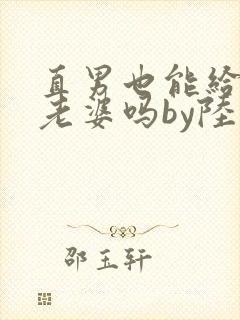 直男也能给人当老婆吗by陆酢言封面