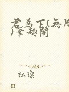 君为下(无删减)笔趣阁