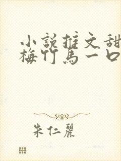 小说推文甜文青梅竹马一口气看完