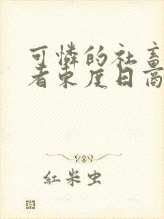 可怜的社畜/作者东度日商野周颂封面