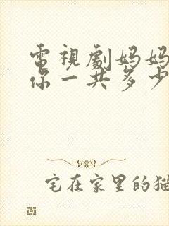电视剧妈妈在等你一共多少集